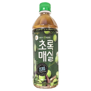 Woongjin Green Plum Zero 500ml ~ Woongjin青梅果汁饮料零卡 500ml
