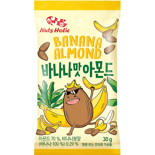 Nuts Holic Roasted Almond Banana 30g